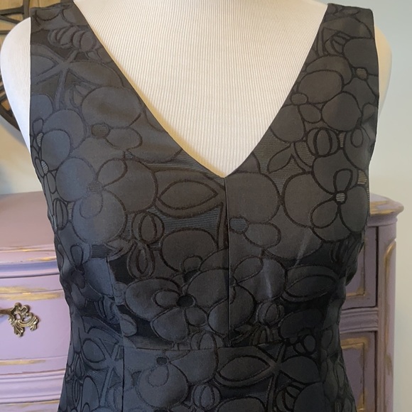 J. Crew Black Brocade Dress - Picture 7 of 8